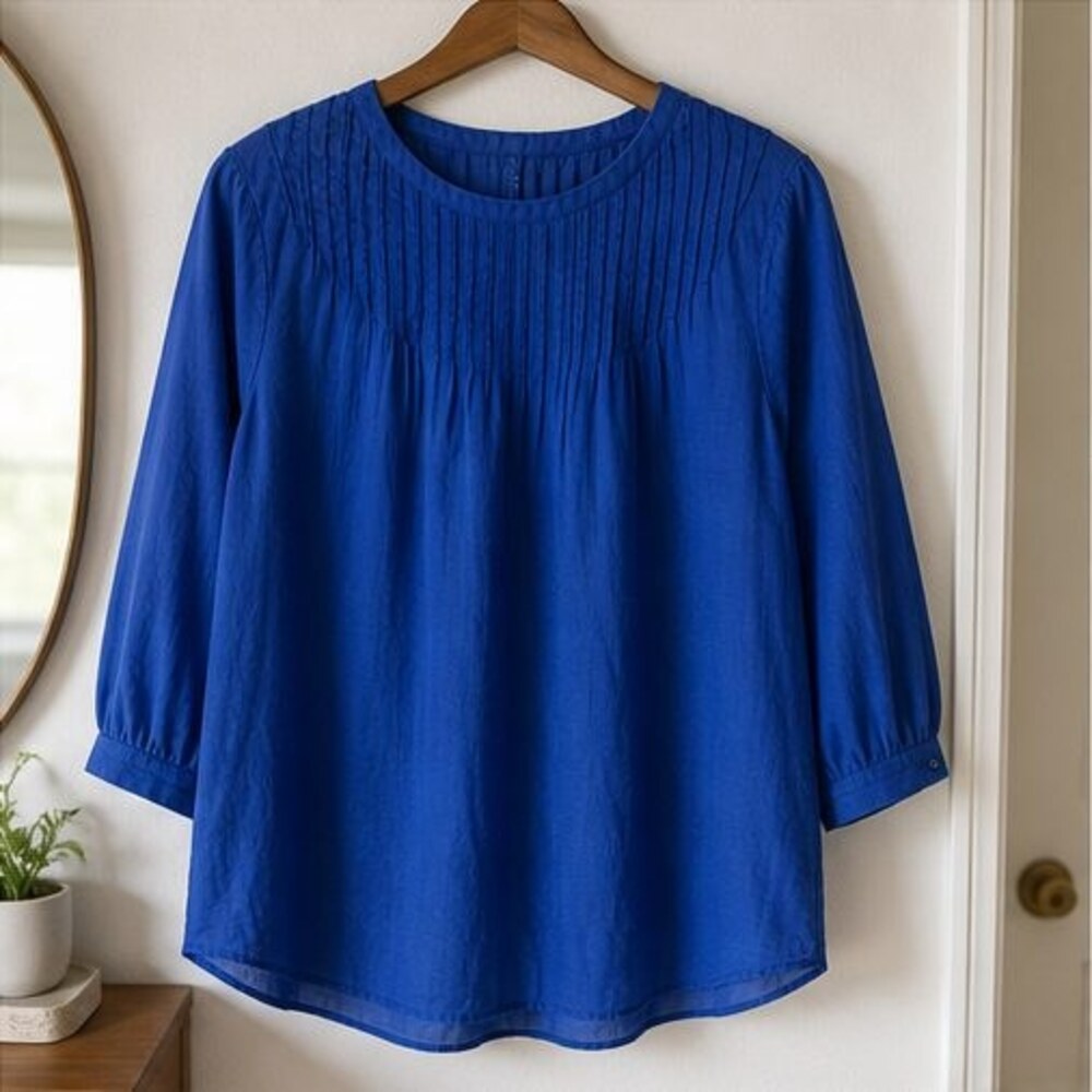 Lilac V Neck Top